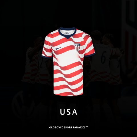 【球迷版】美國 2026 世界盃主場球迷版 足球球衣
