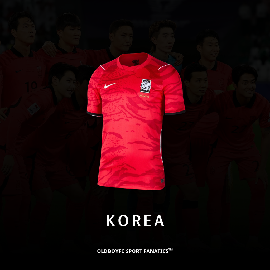 【球迷版】韓國 2026 世界盃主場球迷版 足球球衣