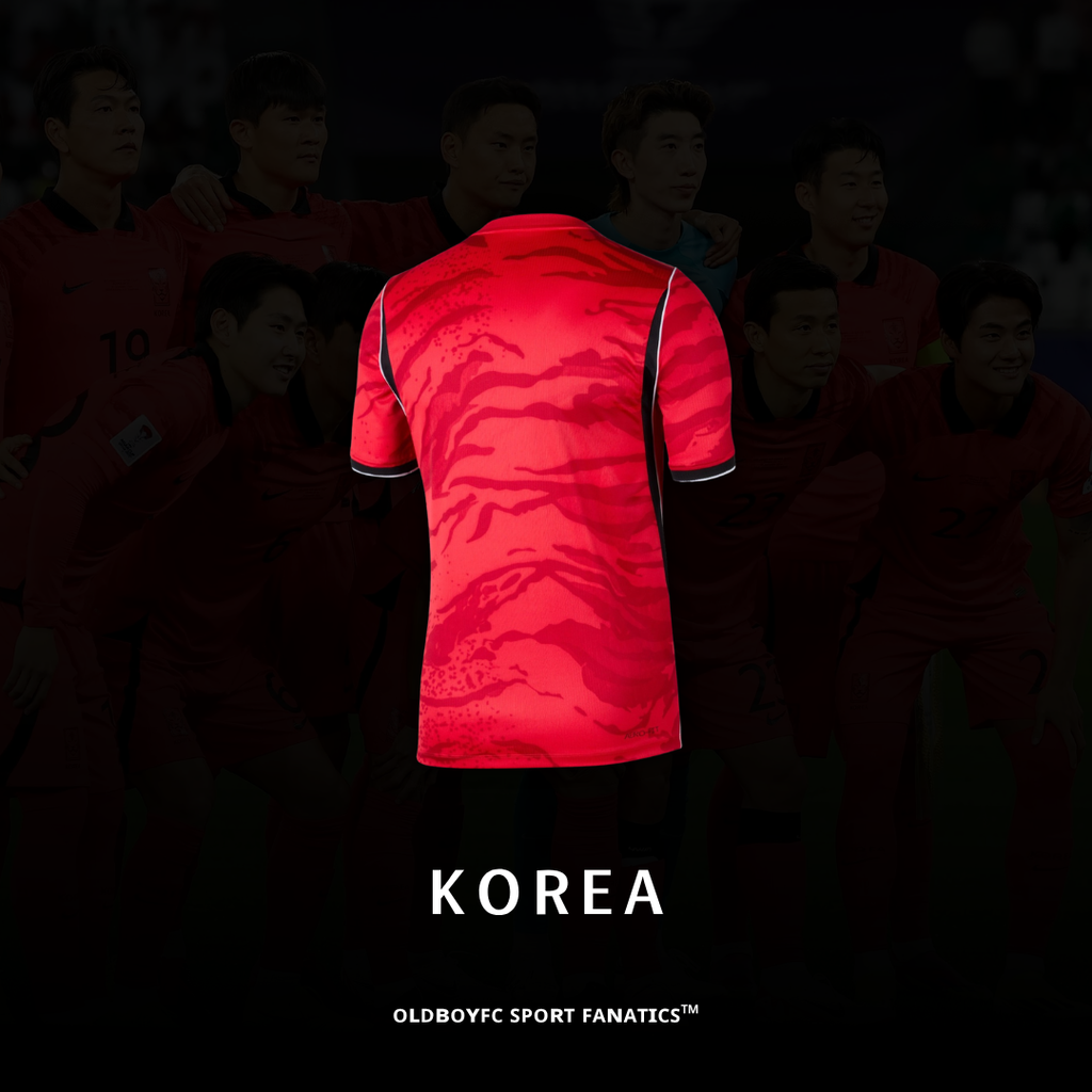 【球迷版】韓國 2026 世界盃主場球迷版 足球球衣