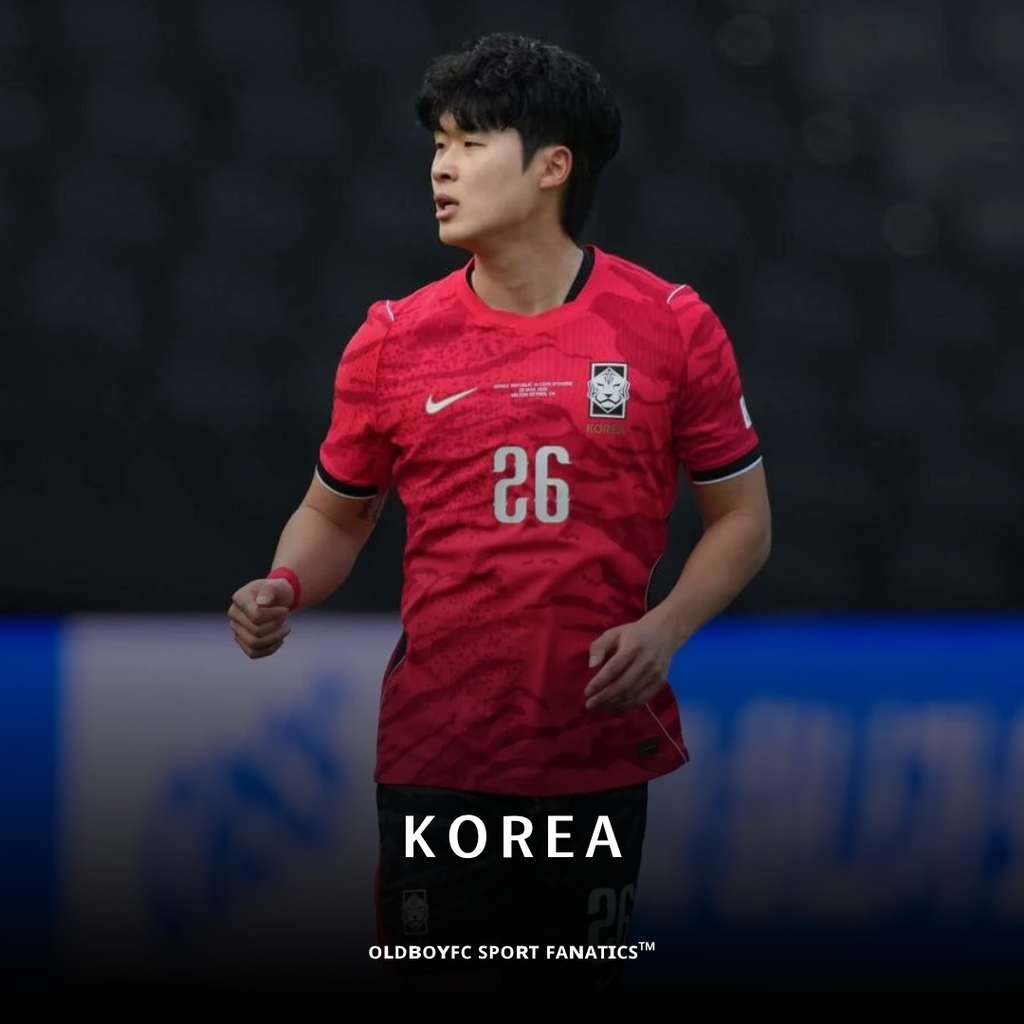 【球迷版】韓國 2026 世界盃主場球迷版 足球球衣