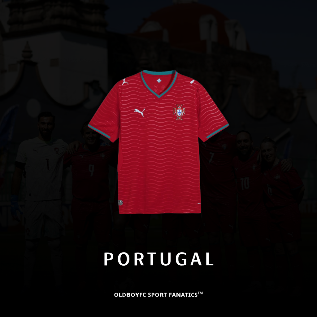 【球迷版】葡萄牙 2026 世界盃主場球迷版 足球球衣
