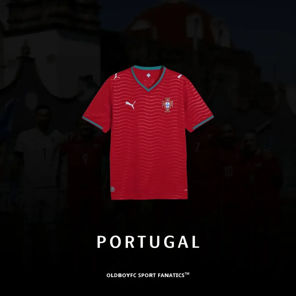 【球迷版】葡萄牙 2026 世界盃主場球迷版 足球球衣