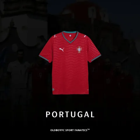 【球迷版】葡萄牙 2026 世界盃主場球迷版 足球球衣