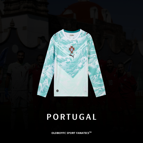 【球迷版】葡萄牙 2026 世界盃客場長袖球迷版 足球球衣