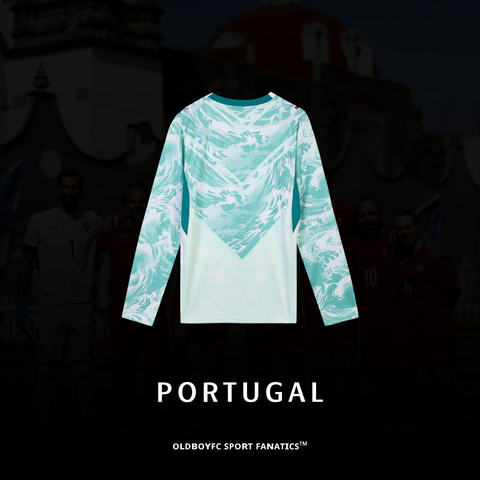 【球迷版】葡萄牙 2026 世界盃客場長袖球迷版 足球球衣
