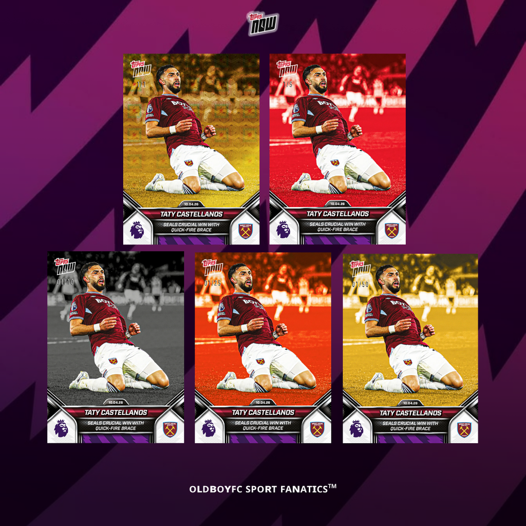 Topps Now Castellanos 25/26 英超 球星卡 帶編版本