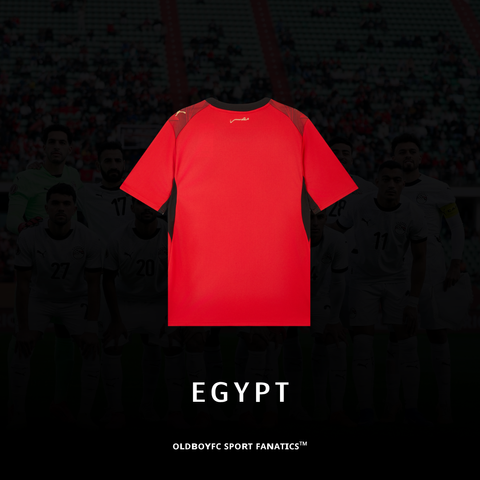 【球迷版】埃及 2026 世界盃主場球迷版 足球球衣