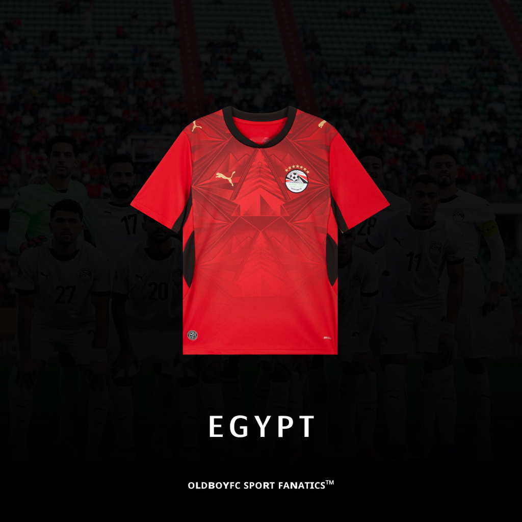 【球迷版】埃及 2026 世界盃主場球迷版 足球球衣