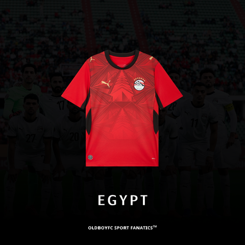 【球迷版】埃及 2026 世界盃主場球迷版 足球球衣