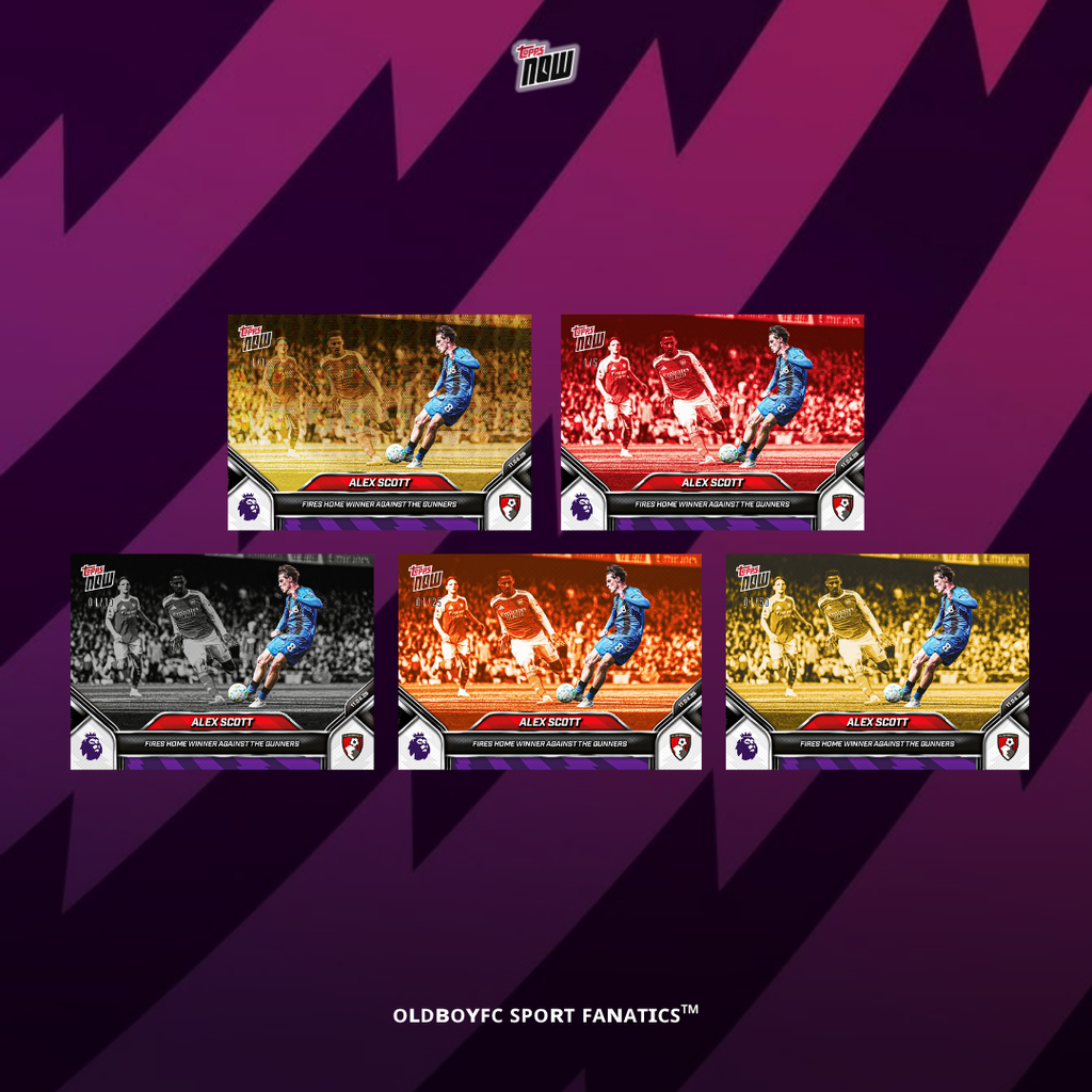 Topps Now Alex Scott 25/26 英超 球星卡 帶編版本