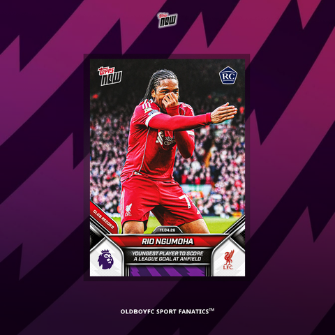 Topps Now Ngumoha 25/26 英超 球星卡 正面圖