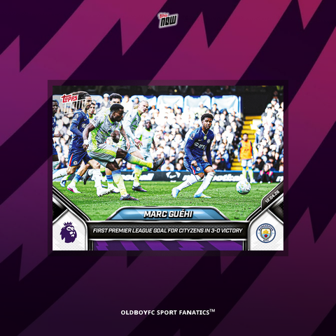 Topps Now Guéhi 25/26 英超 球星卡 正面圖