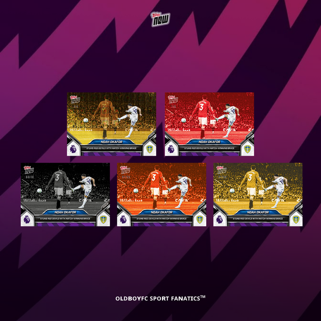 Topps Now Okafor 25/26 英超 球星卡 帶編版本