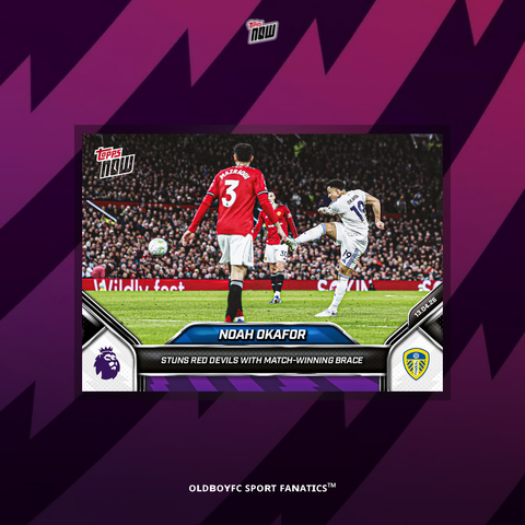 Topps Now Okafor 25/26 英超 球星卡 正面圖