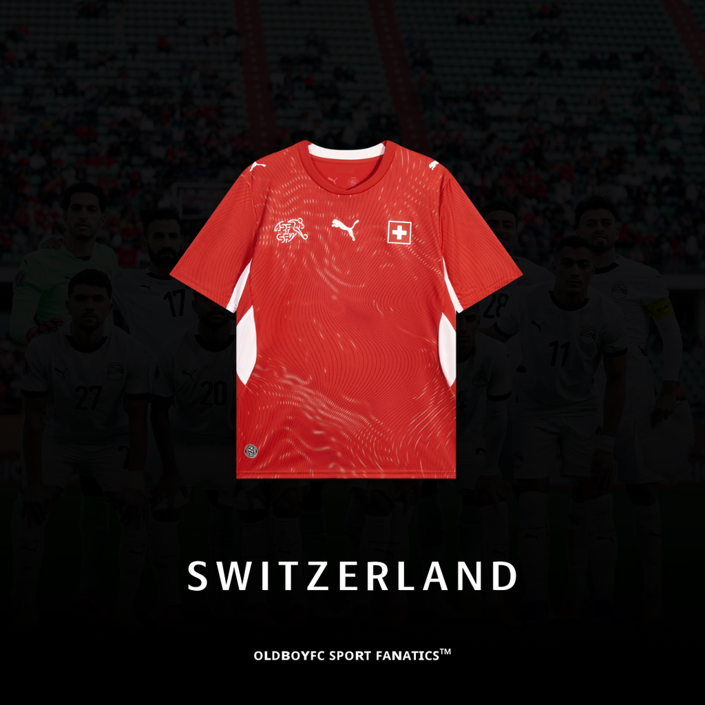 【球迷版】瑞士 2026 世界盃主場球迷版 足球球衣