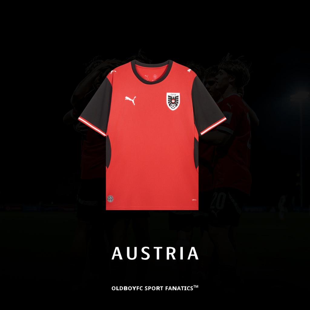 【球迷版】奧地利 2026 世界盃主場球迷版 足球球衣