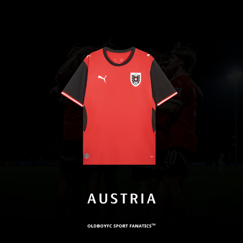 【球迷版】奧地利 2026 世界盃主場球迷版 足球球衣
