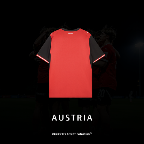 【球迷版】奧地利 2026 世界盃主場球迷版 足球球衣