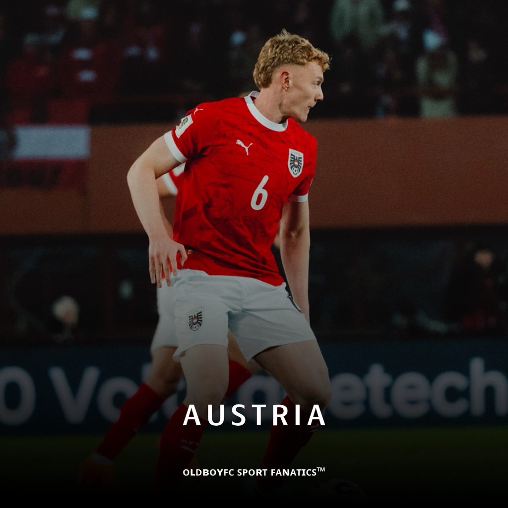 【球迷版】奧地利 2026 世界盃主場球迷版 足球球衣