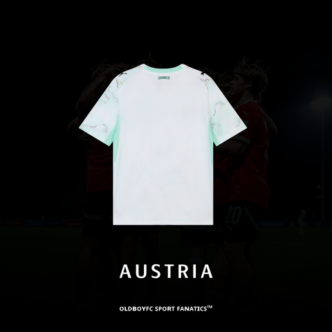 【球迷版】奧地利 2026 世界盃客場球迷版 足球球衣