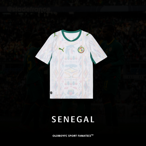 【球迷版】塞內加爾 2026 世界盃主場球迷版 足球球衣