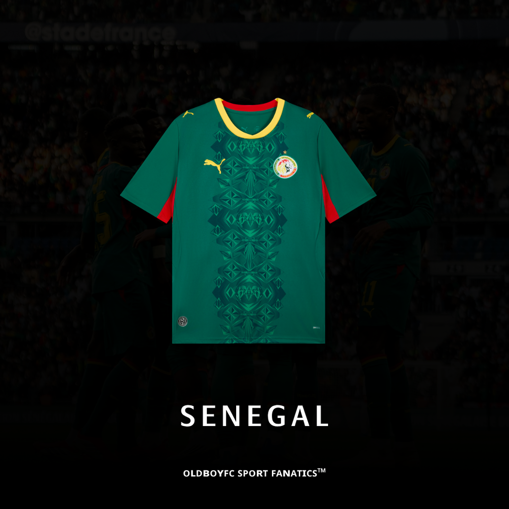 【球迷版】塞內加爾 2026 世界盃客場球迷版 足球球衣