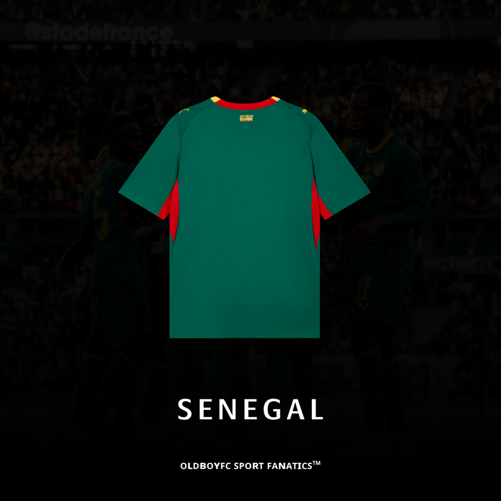 【球迷版】塞內加爾 2026 世界盃客場球迷版 足球球衣