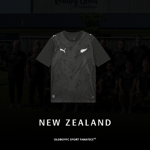 【球迷版】紐西蘭 2026 世界盃主場球迷版 足球球衣