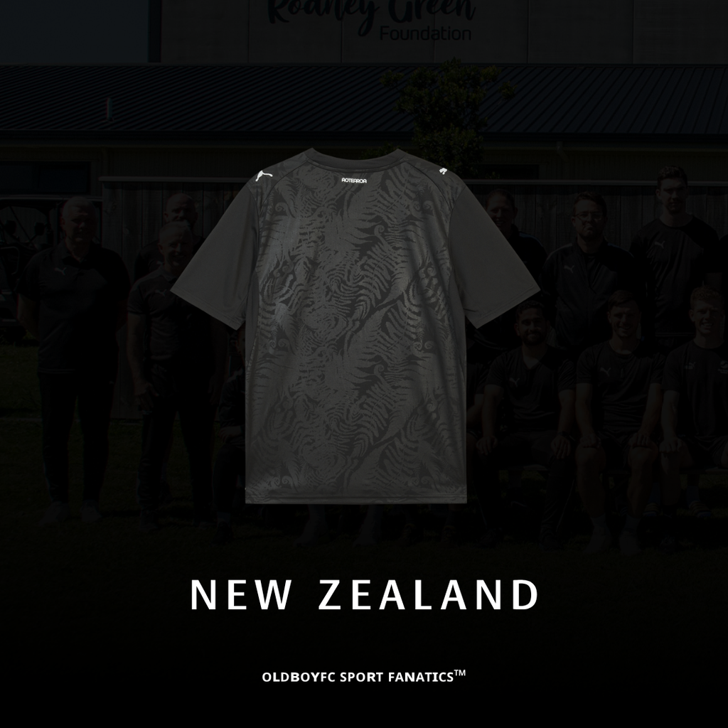 【球迷版】紐西蘭 2026 世界盃主場球迷版 足球球衣