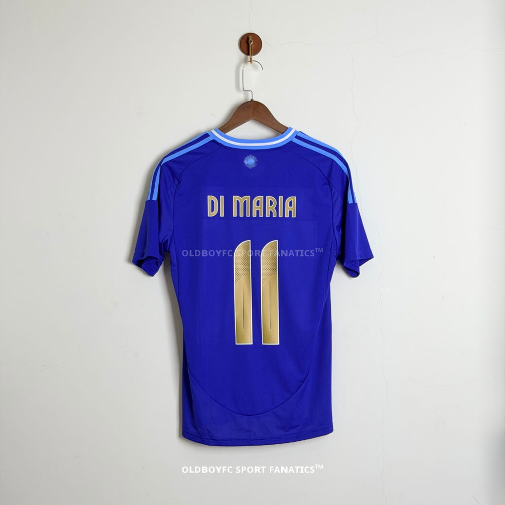 阿根廷 2024 美洲盃客場球迷版球衣 背面#11