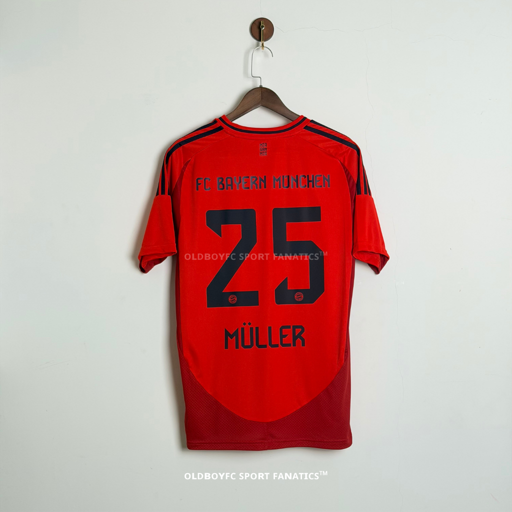 拜仁慕尼黑 24/25 主場球迷版球衣 背面#25