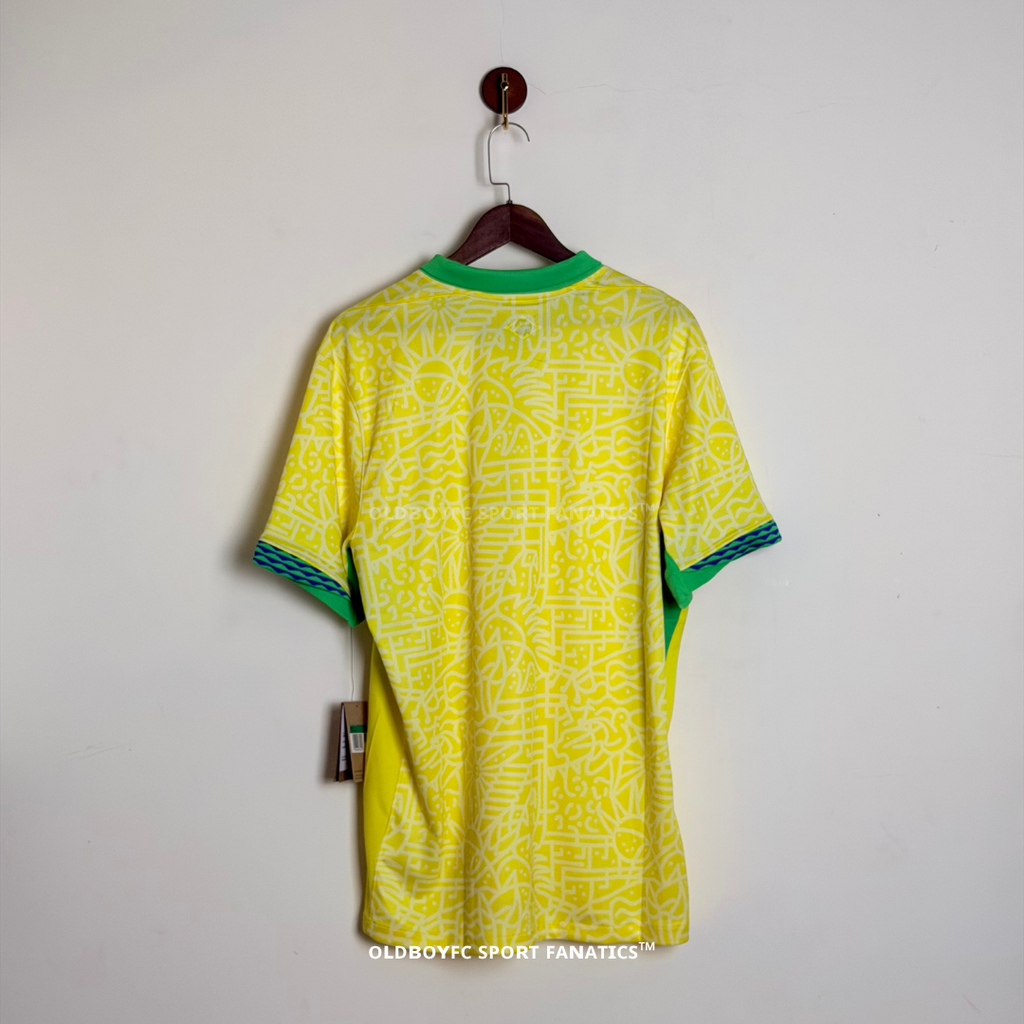 巴西 2024 美洲盃主場球迷版球衣 背面