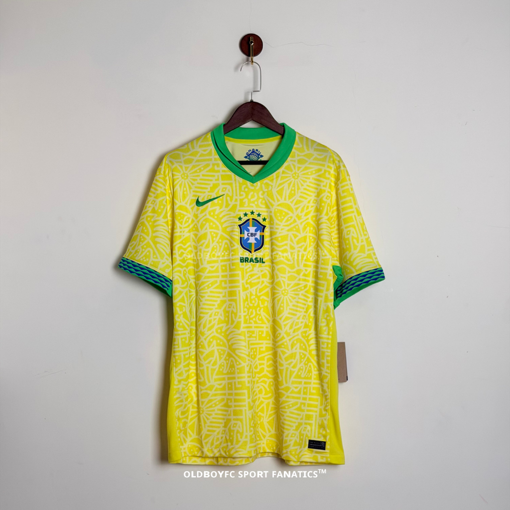 巴西 2024 美洲盃主場球迷版球衣 正面