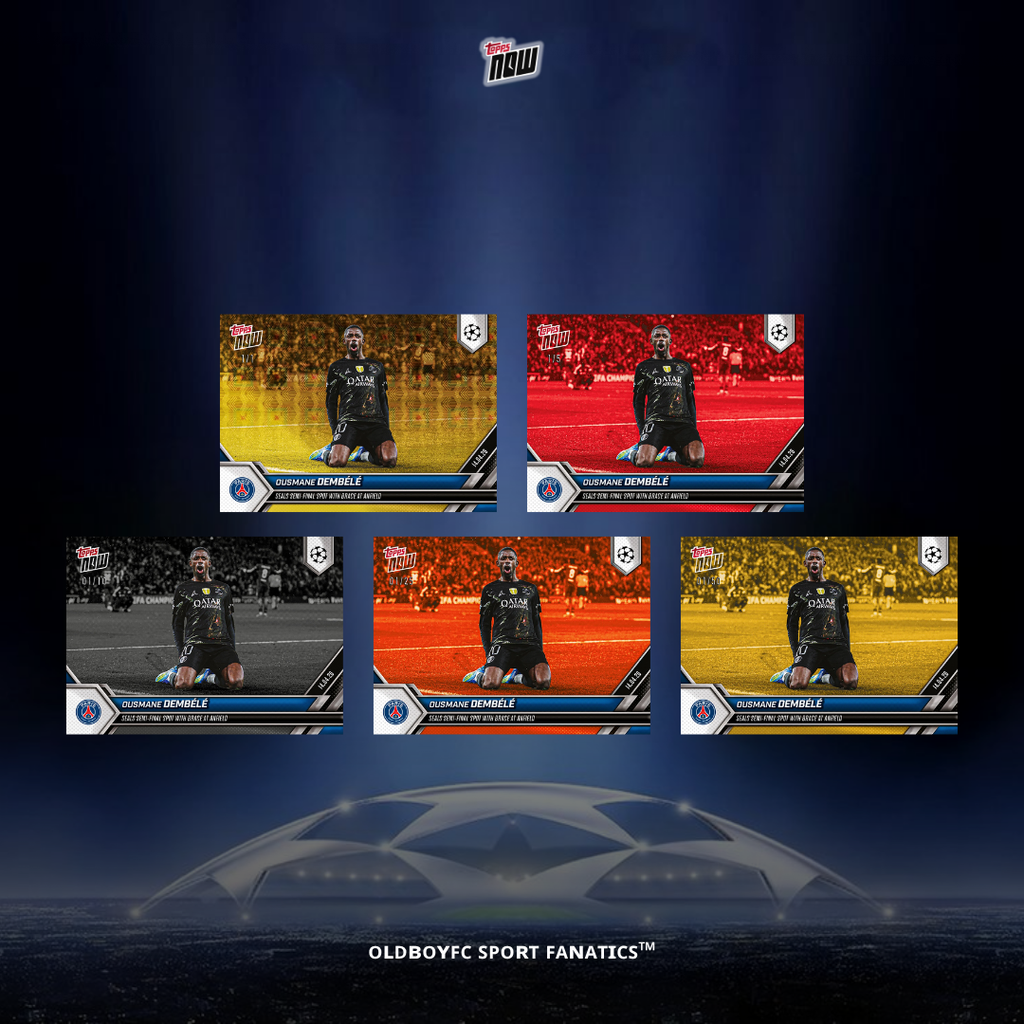 Topps Now Dembélé 2025-26 歐冠 限量編號卡