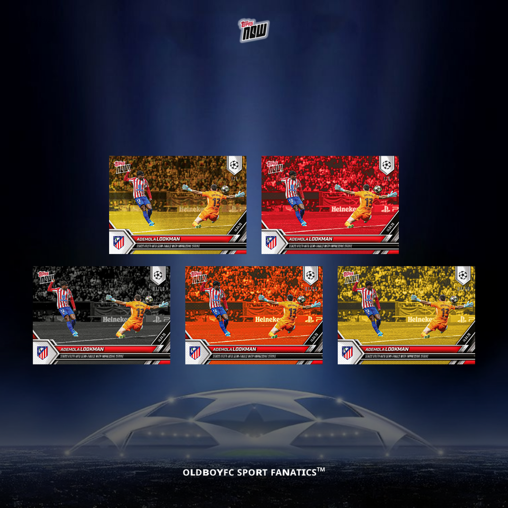 Topps Now Lookman 2025-26 歐冠 限量編號卡