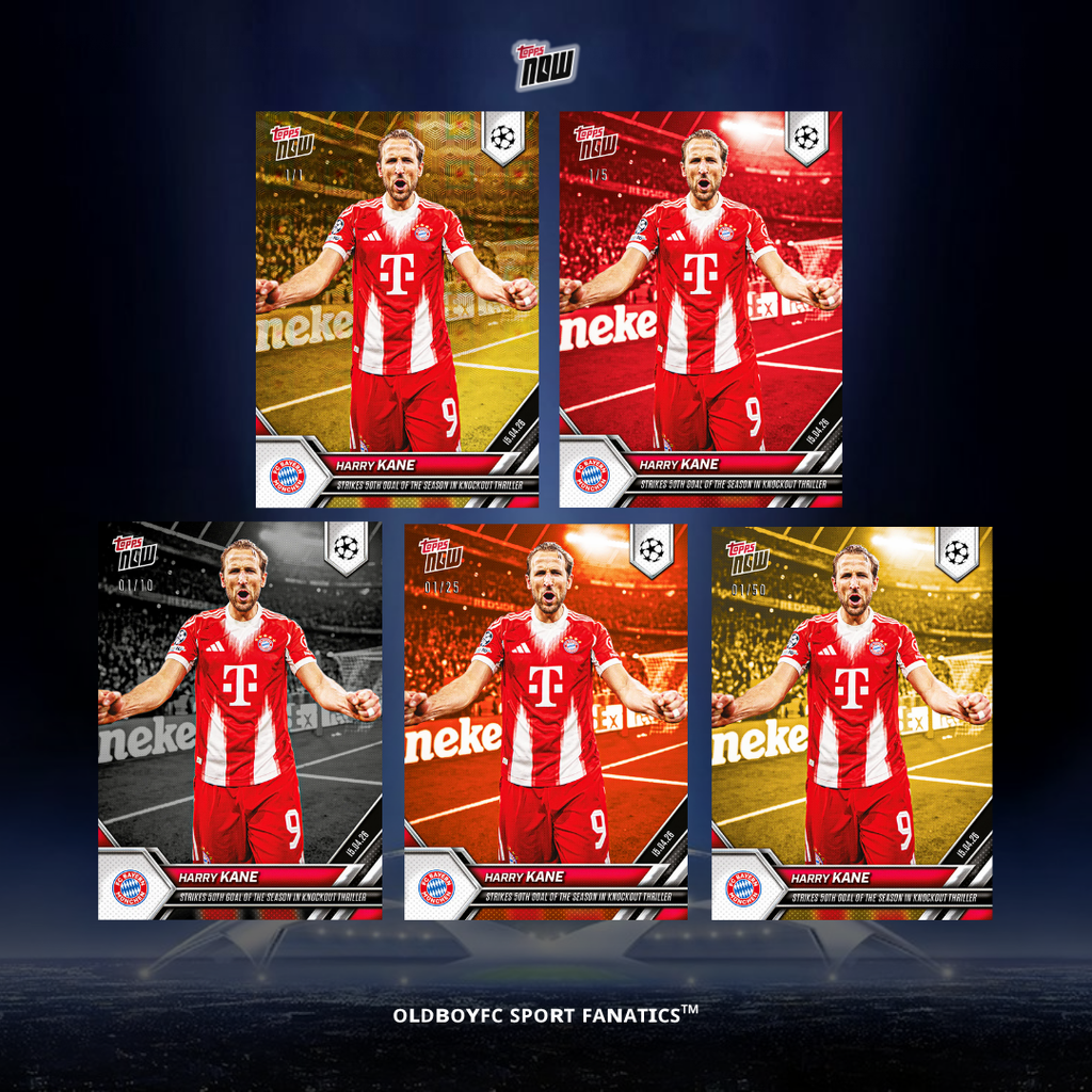 Topps Now Harry Kane 2025-26 歐冠 限量編號卡