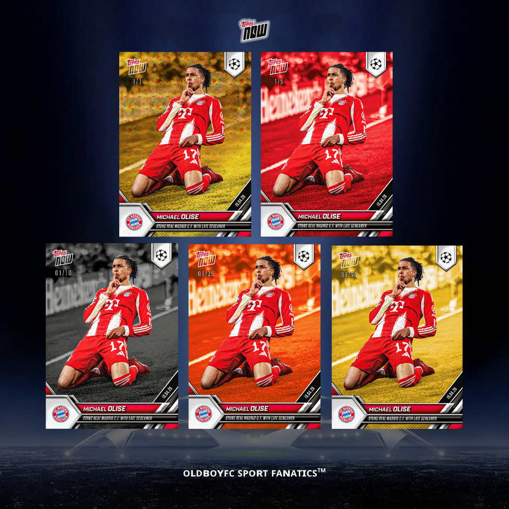Topps Now Michael Olise 2025-26 歐冠 限量編號卡