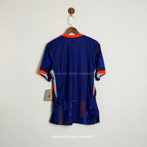 荷蘭 2024 歐洲盃客場球迷版球衣 背面