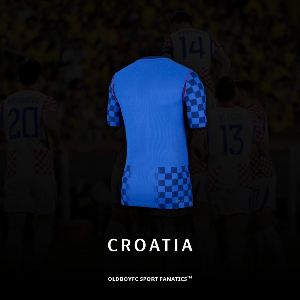 【球迷版】克羅埃西亞 2026 世界盃客場球迷版 足球球衣