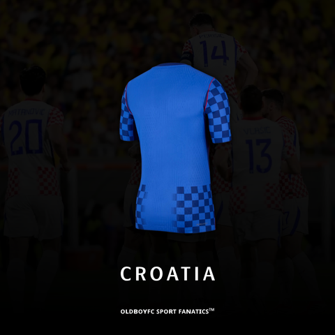 【球迷版】克羅埃西亞 2026 世界盃客場球迷版 足球球衣