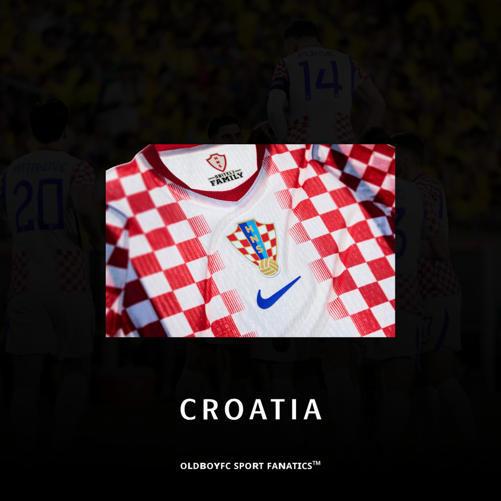 【球迷版】克羅埃西亞 2026 世界盃主場球迷版 足球球衣