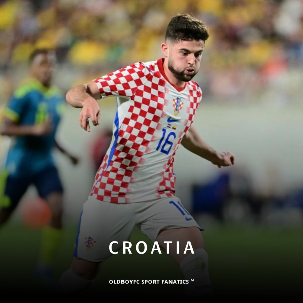 【球迷版】克羅埃西亞 2026 世界盃主場球迷版 足球球衣