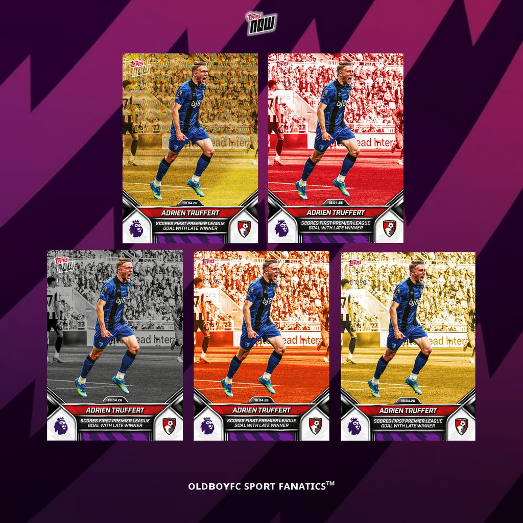 Topps Now Truffert 25/26 英超 球星卡 帶編卡圖