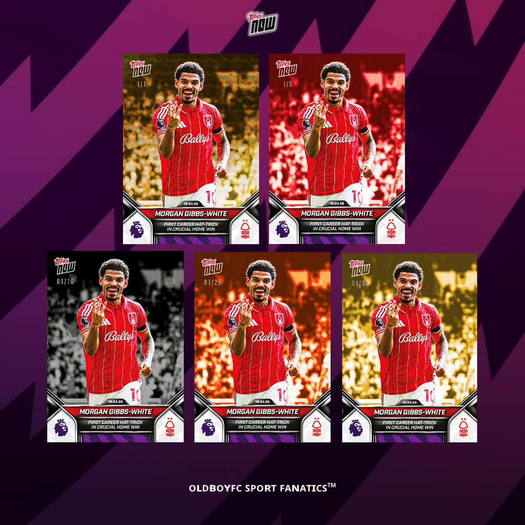 Topps Now Gibbs-White 25/26 英超 球星卡 帶編卡圖