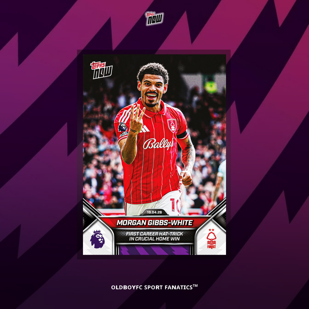 Topps Now Gibbs-White 25/26 英超 球星卡 正面圖