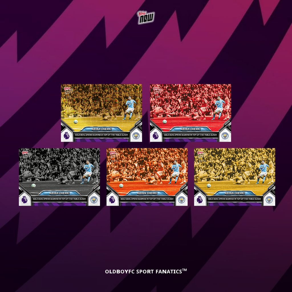 Topps Now Cherki 25/26 英超 球星卡 帶編卡圖