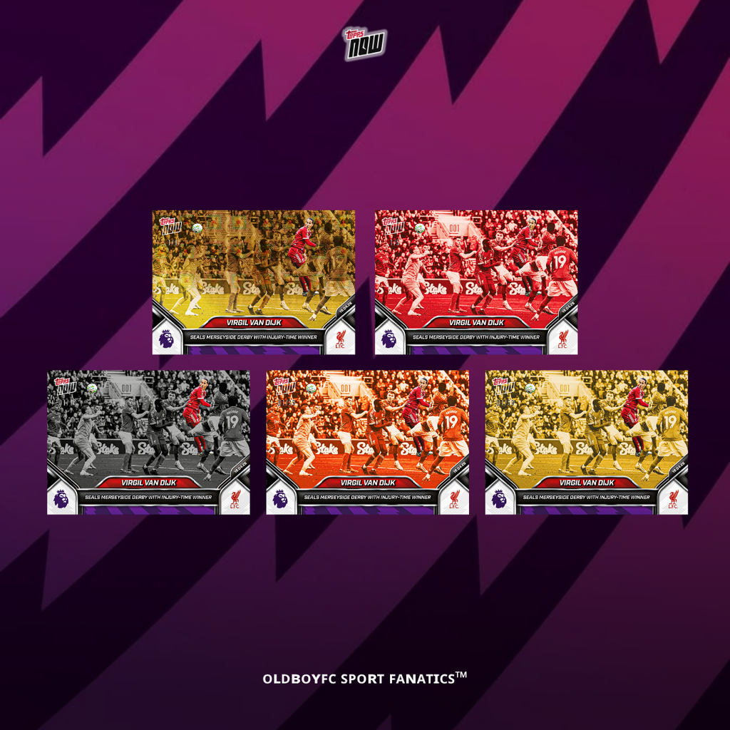 Topps Now van Dijk 25/26 英超 球星卡 帶編卡圖