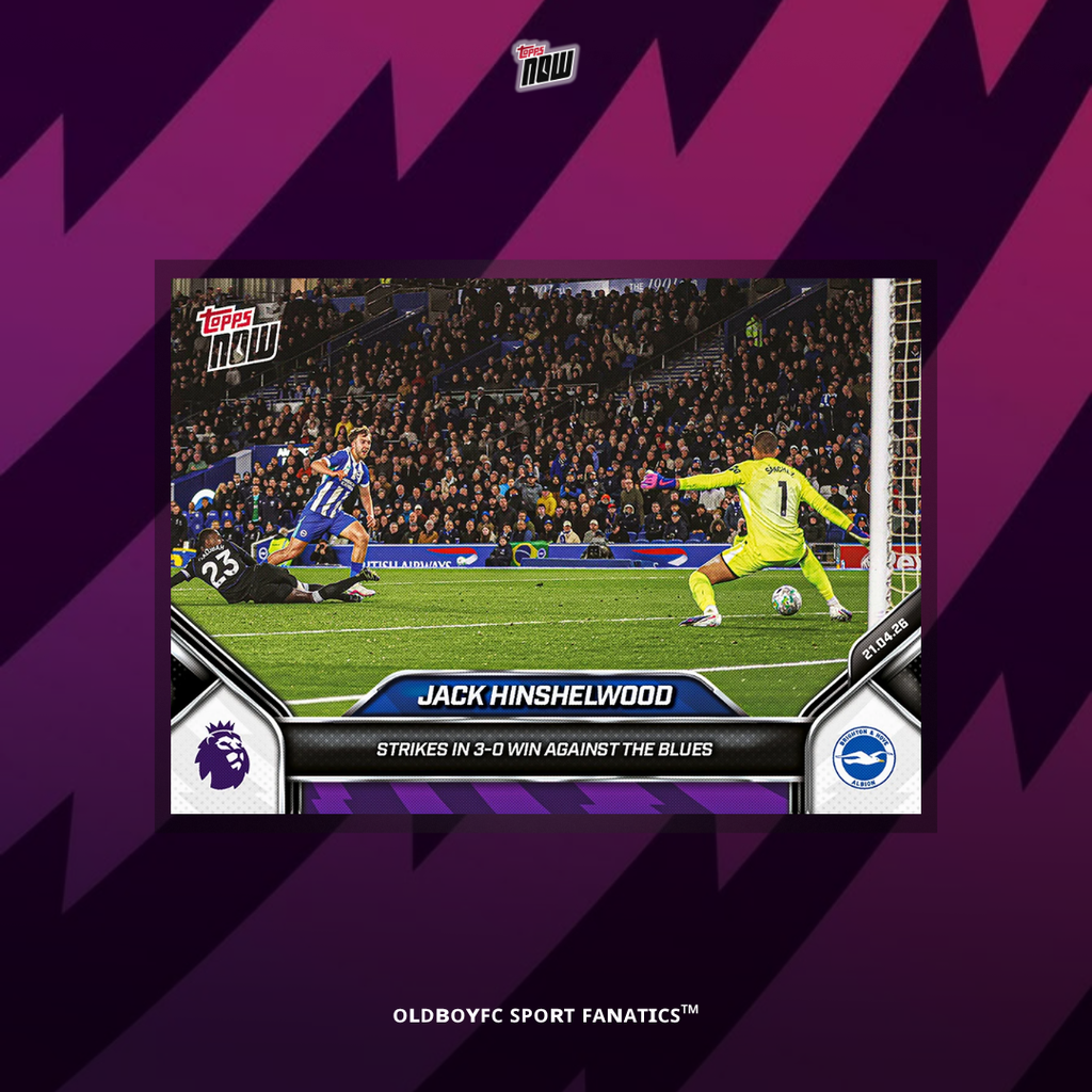 Topps Now Hinshelwood 25/26 英超 球星卡 正面圖