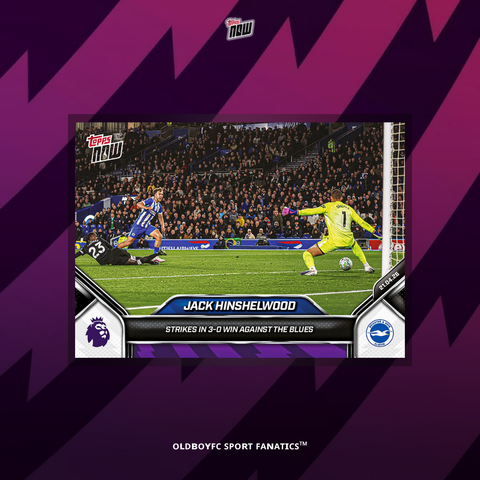 Topps Now Hinshelwood 25/26 英超 球星卡 正面圖
