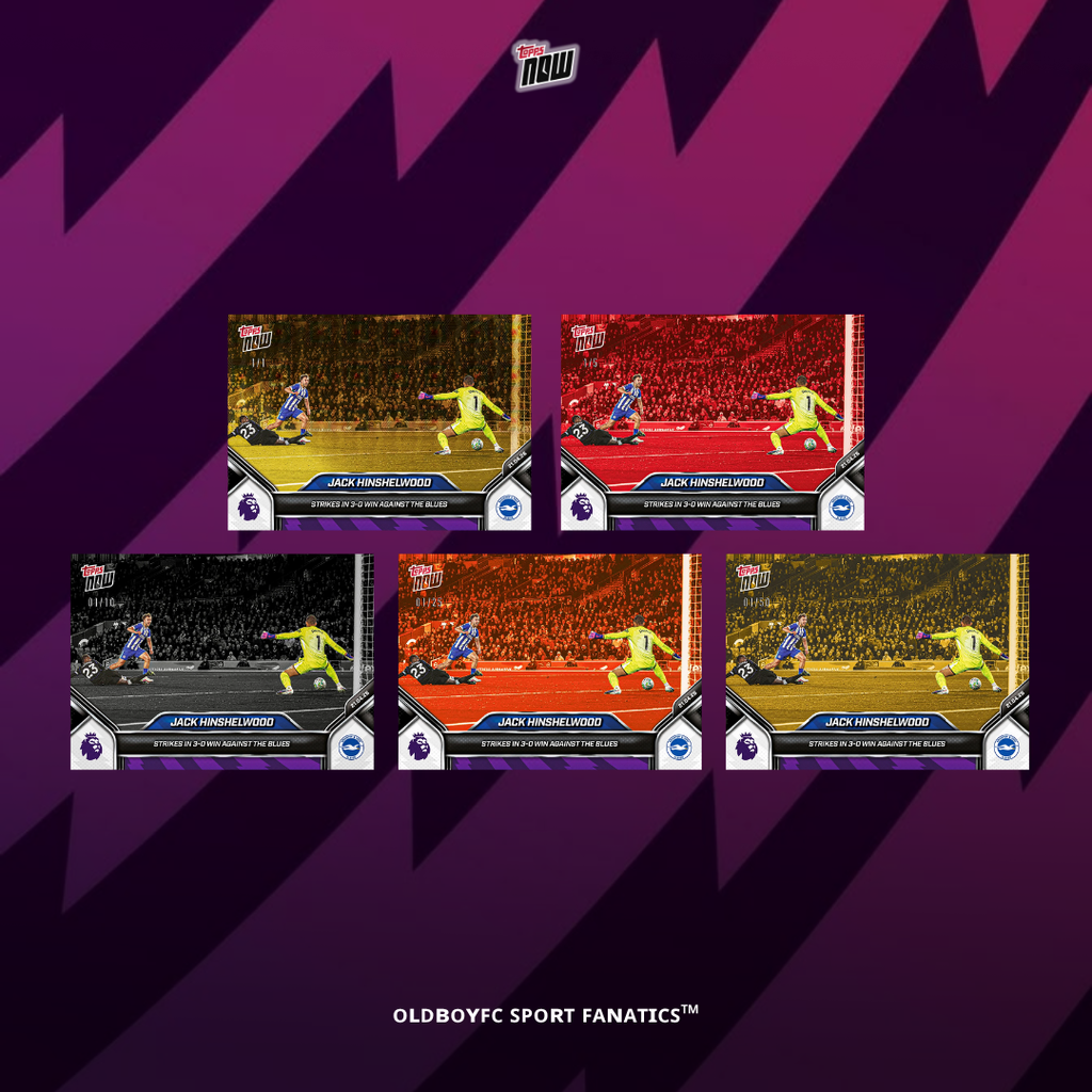Topps Now Hinshelwood 25/26 英超 球星卡 帶編卡圖